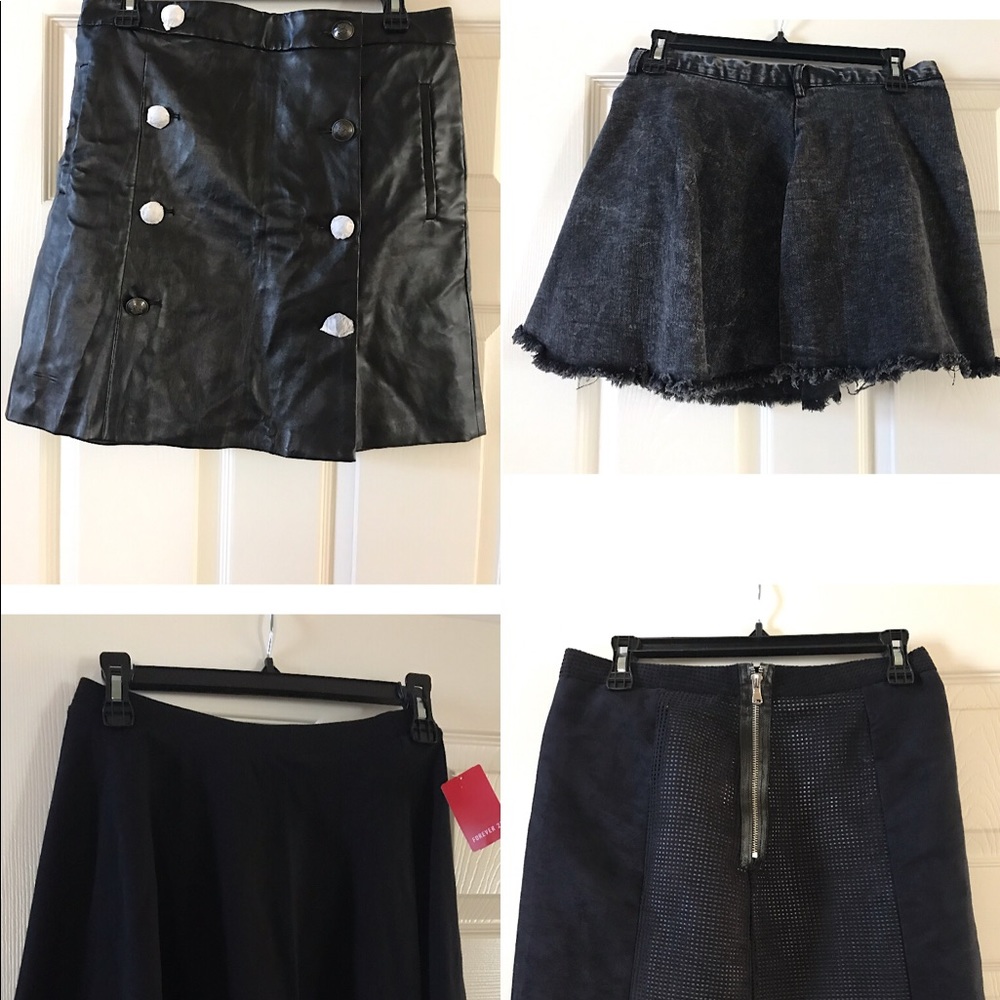 New Black skirts bundle